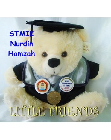 Boneka Wisuda STMIK Nurdin Hamzah - Sistem Informasi (30 cm)